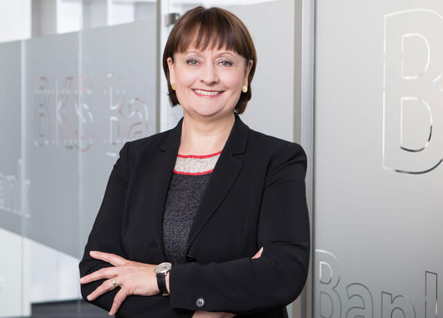 BKS Bank-Vorstandsvorsitzende Herta Stockbauer ist stolz auf die branchenübergreifende Auszeichnung.