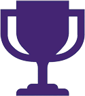 Icon mit einem Pokal