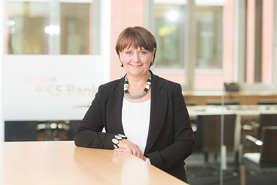 BKS Bank-Vorstandsvorsitzende Herta Stockbauer freut sich über mehr Stammaktionäre
