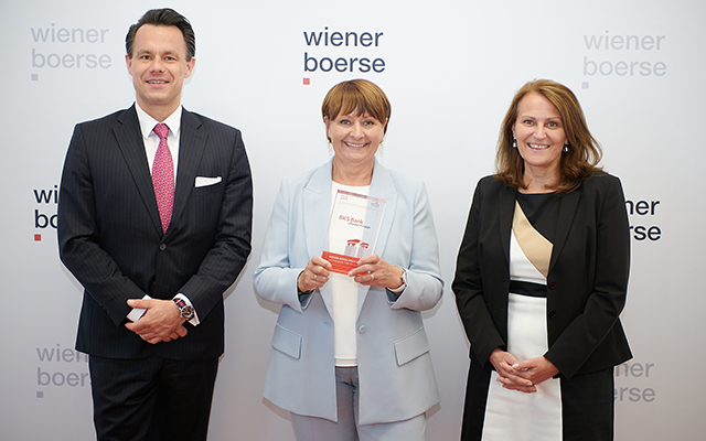 <h2>BKS Bank gewinnt <strong>Nachhaltigkeits-Preis der Wiener Börse</strong></h2>