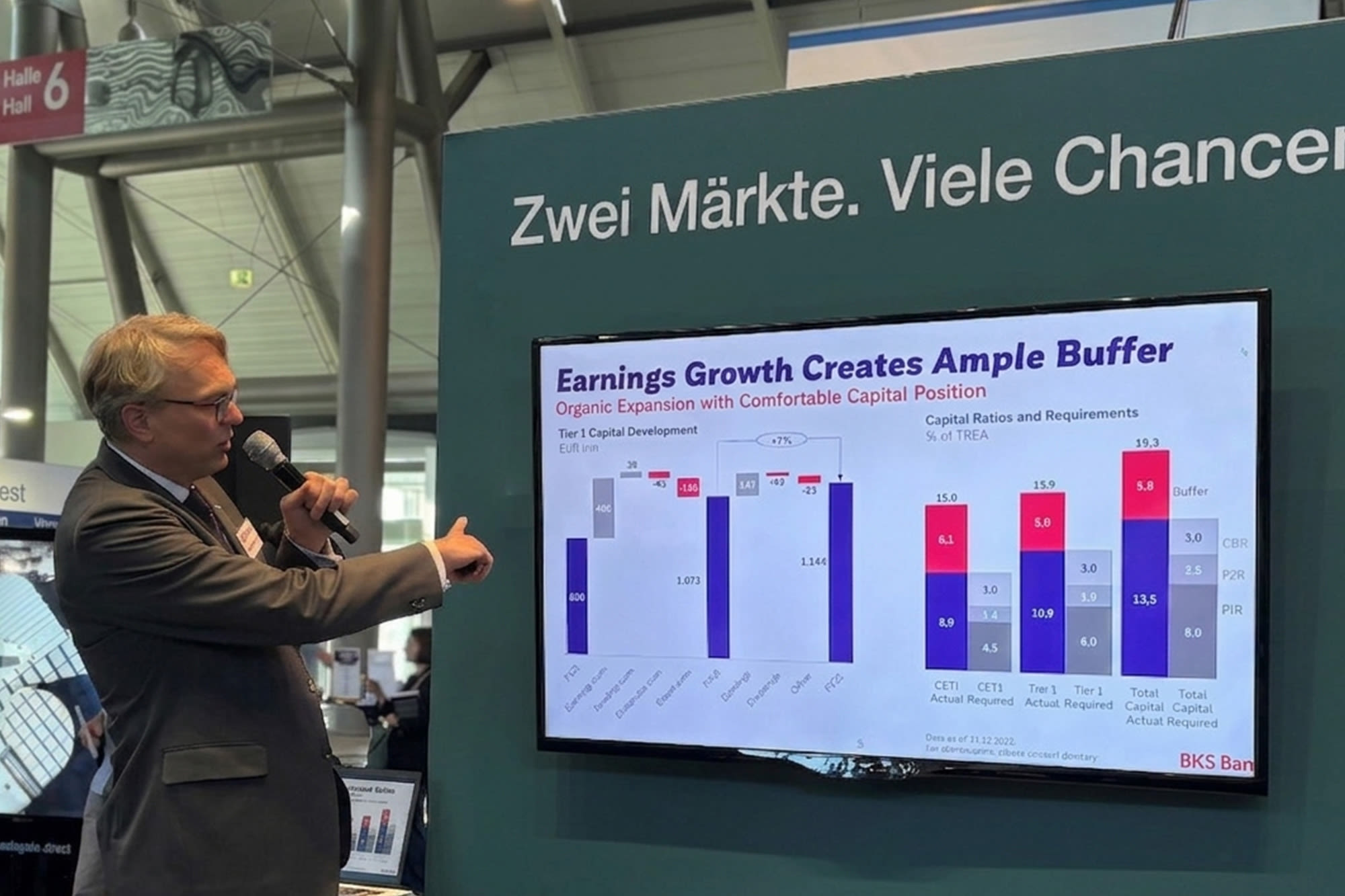 BKS Bank auf der Invest Stuttgart