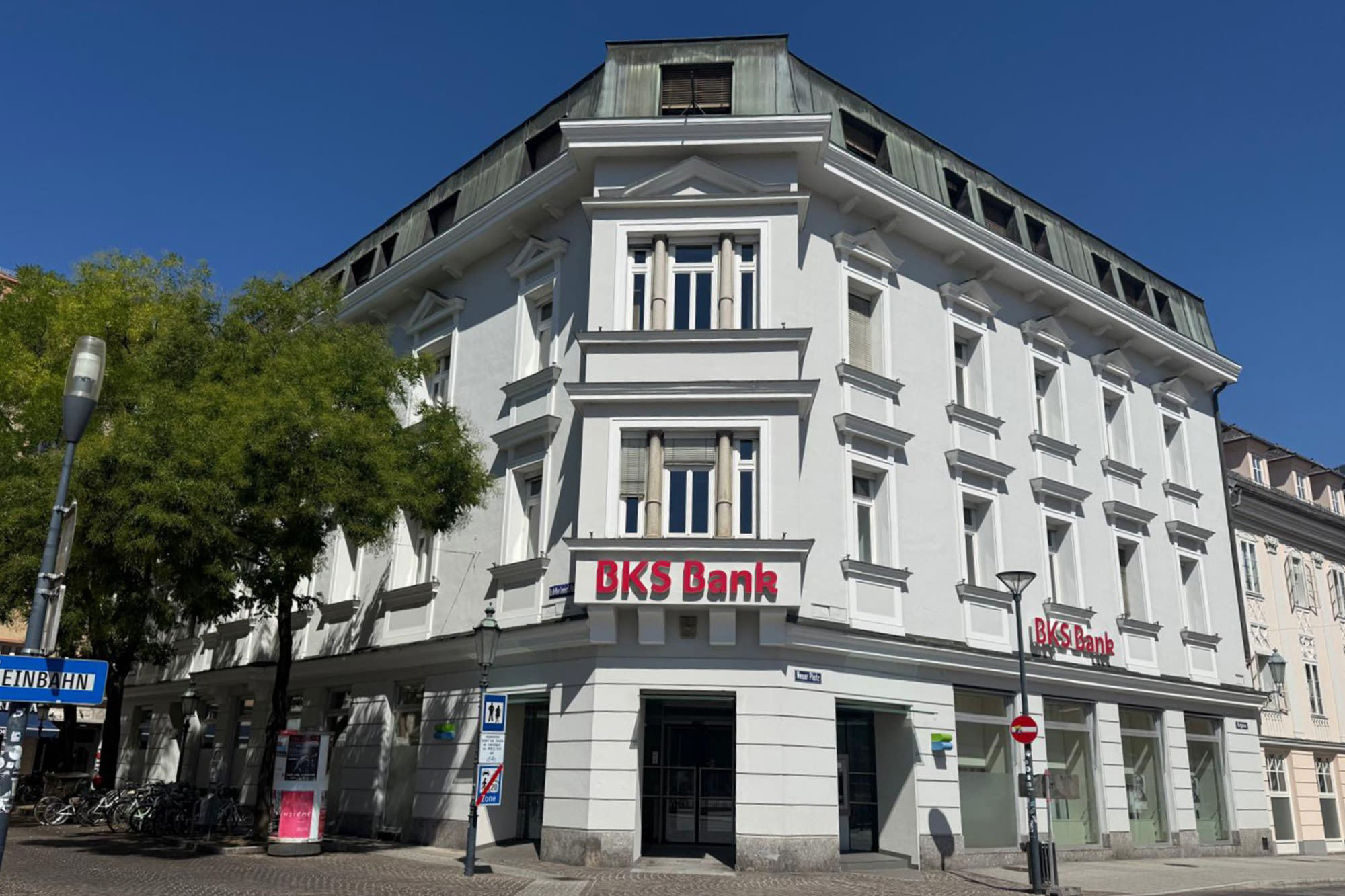 BKS Bank Filiale in Klagenfurt Neuer Platz – persönliche Beratung, regionale Nähe und individuelle Finanzlösungen.