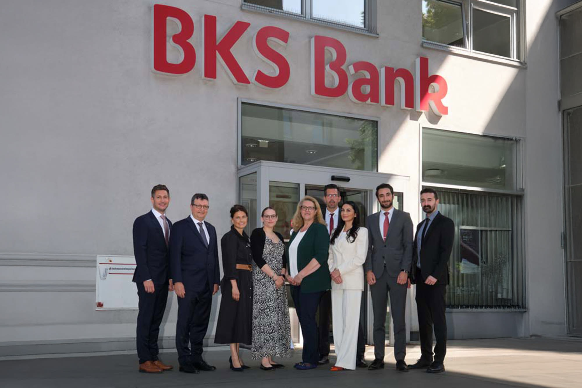 BKS Bank lud zur Veranstaltung "Erfolgsstrategien in dynamischen Märkten" ein - Verteter:innen der BKS Bank BKS Bank lud zur Veranstaltung "Erfolgsstrategien in dynamischen Märkten" ein - Verteter:innen der BKS Bank