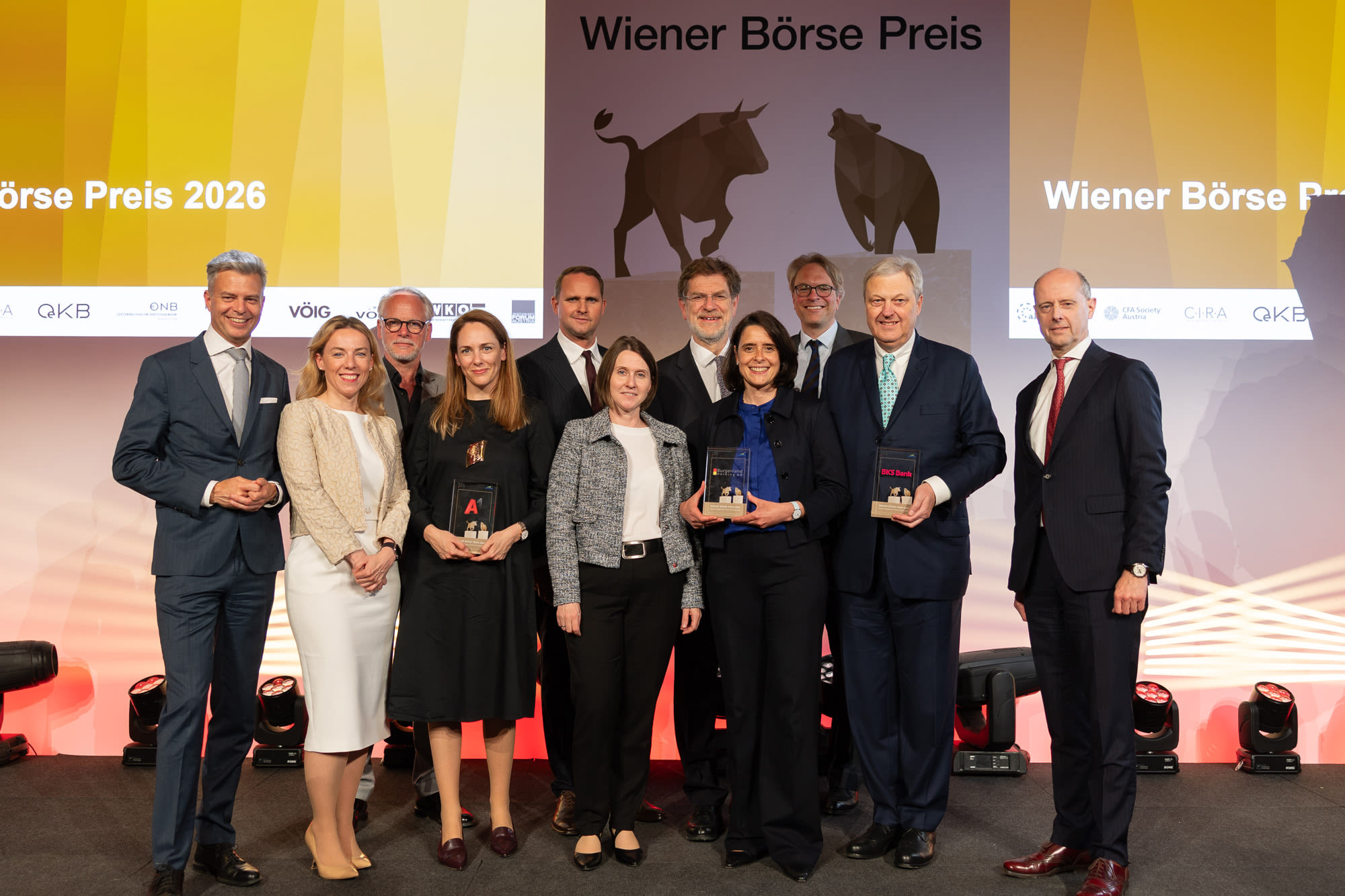 BKS Bank Wiener Börsepreis 2026 (c)APA BKS Bank Wiener Börsepreis 2026 (c)APA