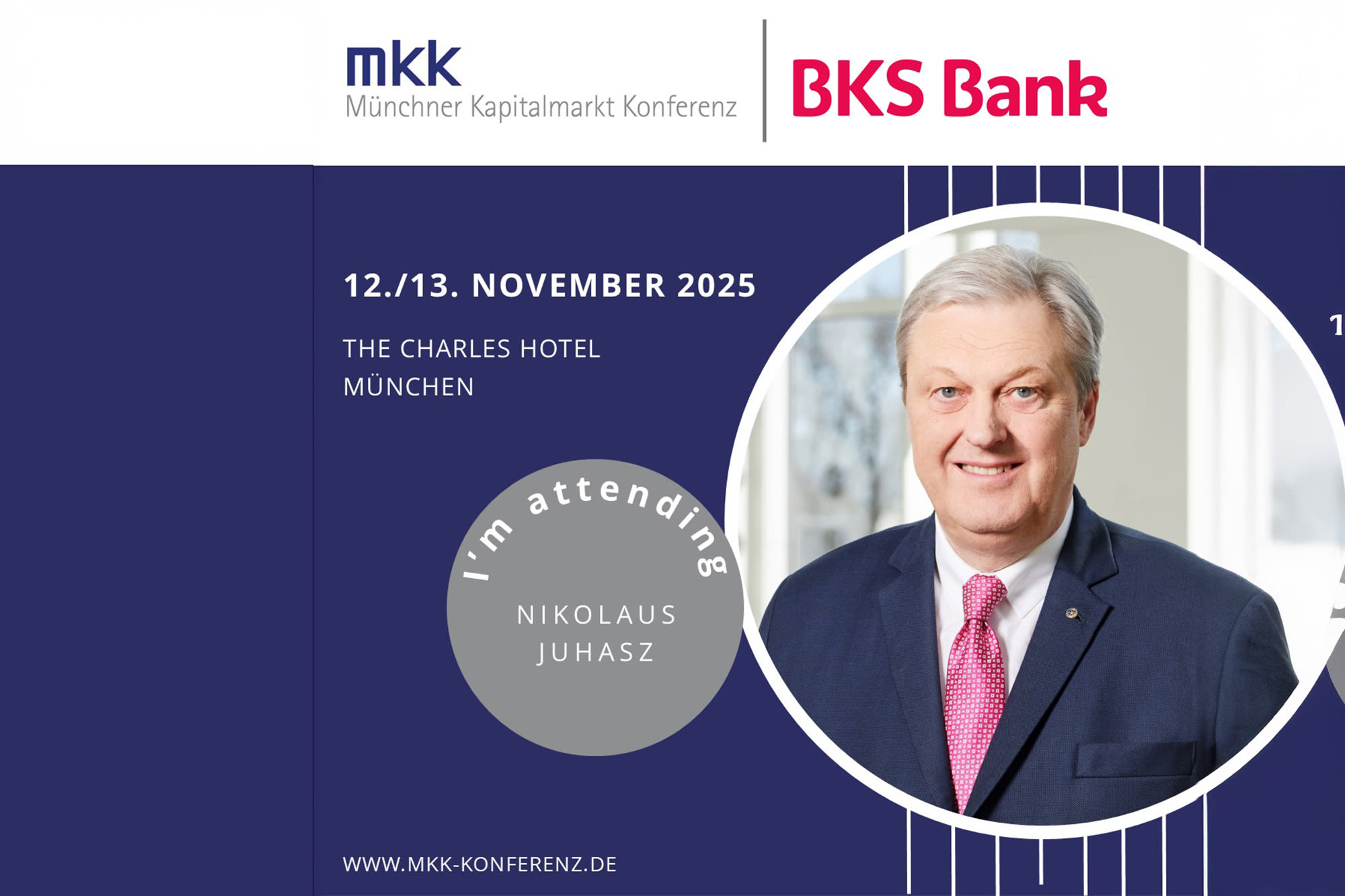 Nikolaus Juhasz - BKS Bank stellt sich deutschen Anlegerprofis vor