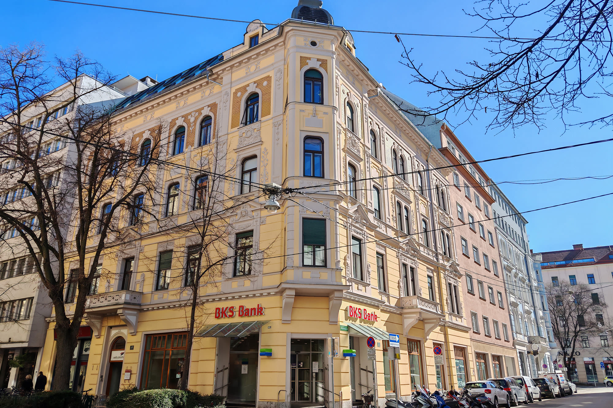 BKS Bank Filiale in Graz Kaiserfeldgasse – persönliche Beratung, regionale Nähe und individuelle Finanzlösungen.