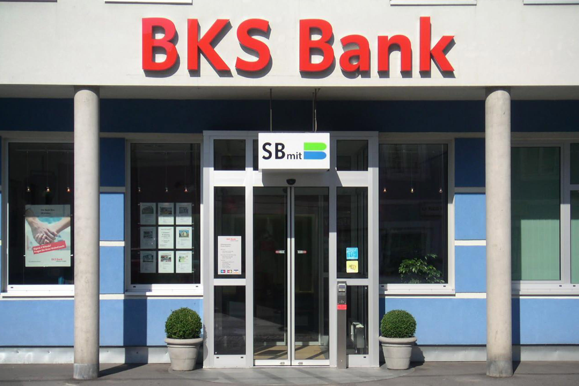 BKS Bank Filiale in Graz Andritz – persönliche Beratung, regionale Nähe und individuelle Finanzlösungen. BKS Bank Filiale in Graz Andritz – persönliche Beratung, regionale Nähe und individuelle Finanzlösungen.