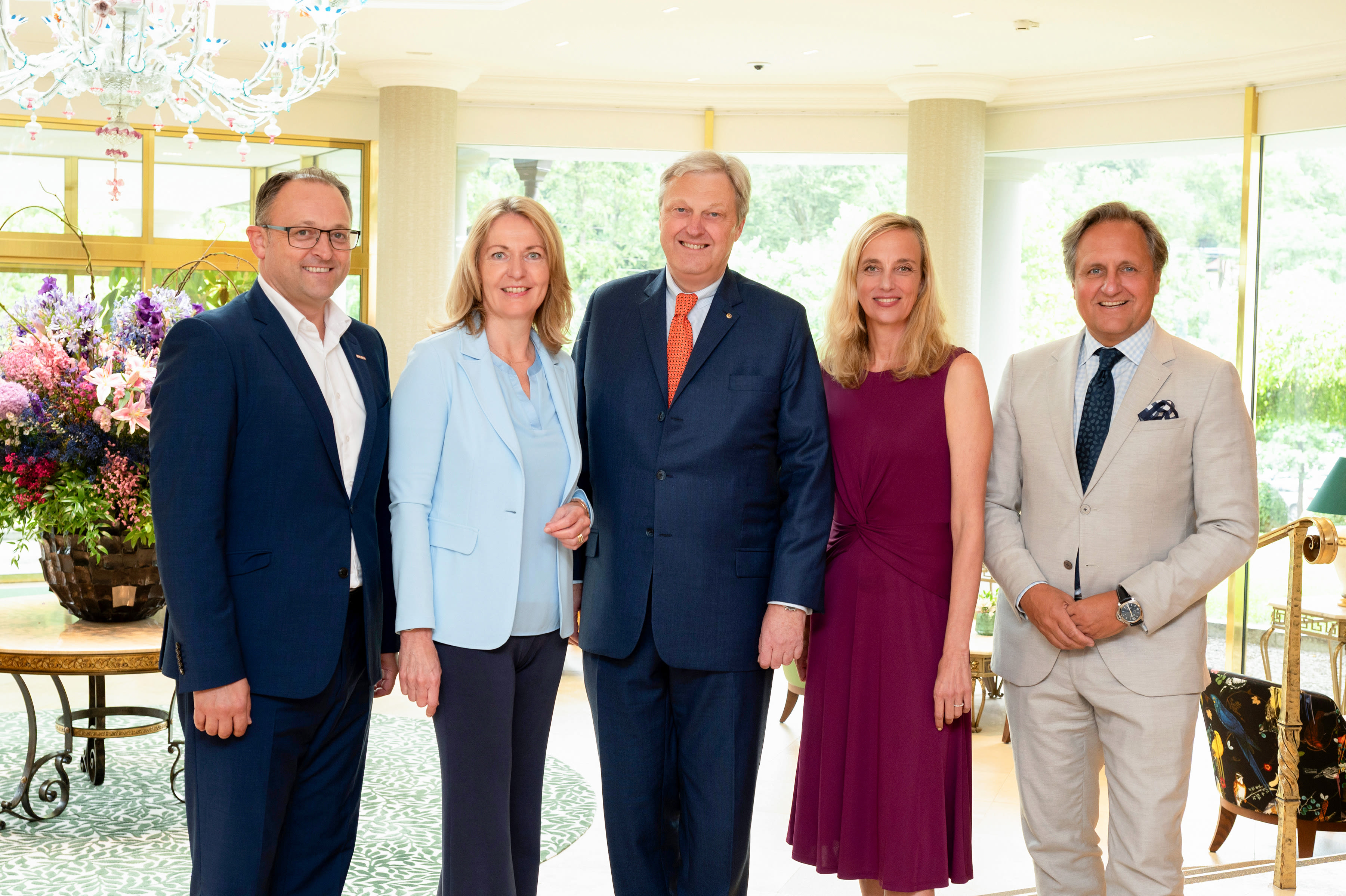 respACT Businesslunch 2025 - Vorstand der BKS Bank mit Gästen im Schloss Seefels respACT Businesslunch 2025 - Vorstand der BKS Bank mit Gästen im Schloss Seefels